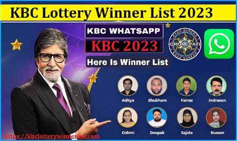 Kbc All India Sim Card Lucky Draw 2023 Winners Name And Mobile No