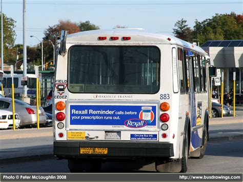 www.busdrawings.com - Oakville Transit 1988 Orion I 01.508