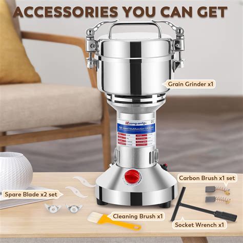 Moongiantgo G Electric Grain Spice Grinder Australia Ubuy