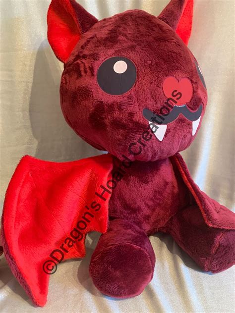 Bat Plushies Monster Spooky Cuddly Soft Stuffed Animal Etsy