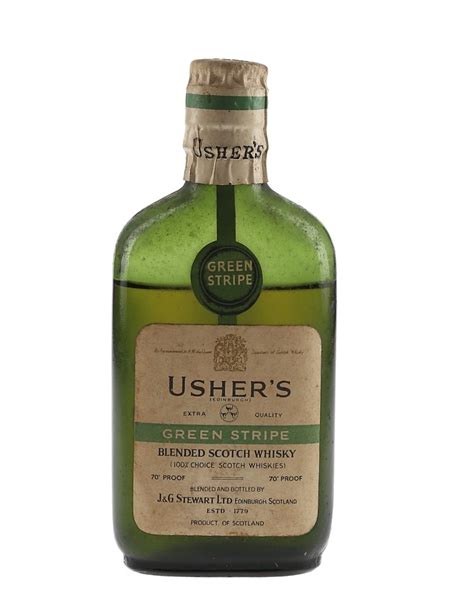 Ushers Green Stripe Lot 123071 Buysell Blended Whisky Online