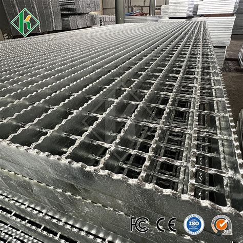 Kaiheng Flooring Metal Bar Grating Factory Site Wharf Steel Grating