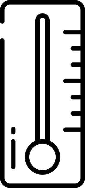 Ilustraci N Vectorial Del Contorno Del Term Metro S Lido Vector Premium