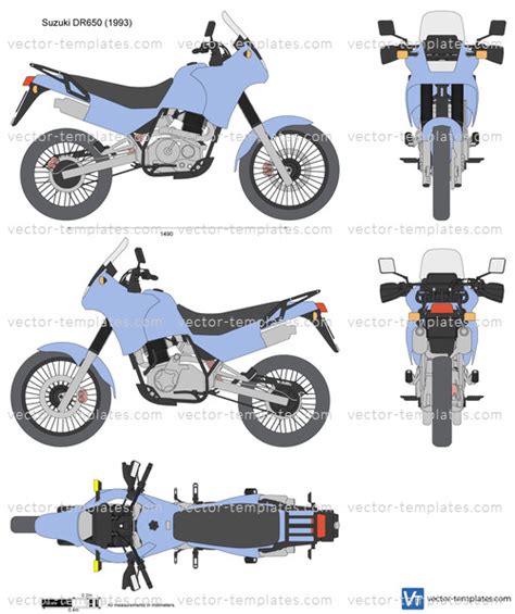 Templates Motorcycles Suzuki Suzuki DR650