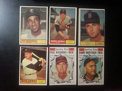 1961 Topps Baseball EX EXMT Set Break RARE HIGH NUMBER 560 Barry