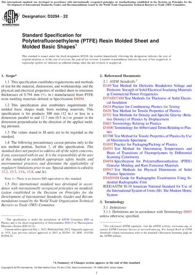 Astm D Standard Specification For Ptfe Resin Molded Sheet And Hot Sex