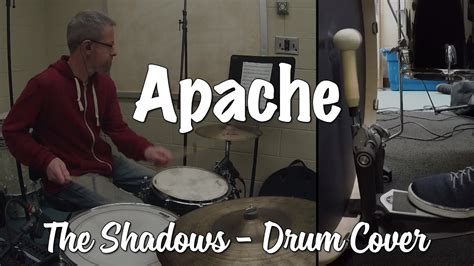 The Shadows Apache Drum Cover Youtube