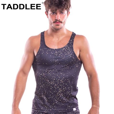 Taddlee Brand Men Tank Top Tees Sleeveless Sports Basketball Gym Gasp