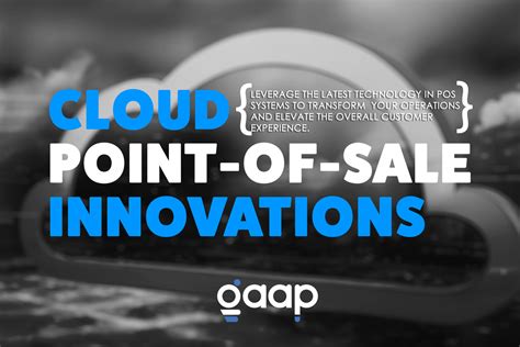 Cloud Point Of Sale Pos Innovations Transforming Hospitality Gaap