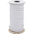 Amazon White 70 Yards Length 1 4 Width Braided Elastic Cord