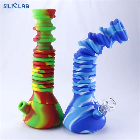 Factory Wholesale Colorful Compression Water Sticker Custom Hand Water Glass Silicone Pipes