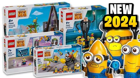 LEGO Despicable Me 4 Sets OFFICIALLY Revealed YouTube