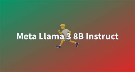 Jingsupo Meta Llama B Instruct At Main