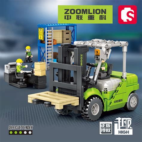 Sembo Block Forklift Zoomlion Construction Series Transport Vehicle