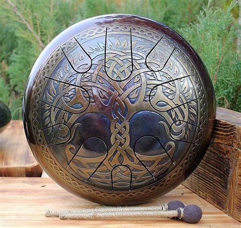 Глюкофон Дерево Жизни 30см купить в интернет-магазине Ярмарка Мастеров ...