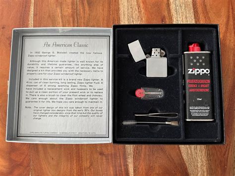 Zippo Service Kit Original Ca 30 Jahre Kaufen Auf Ricardo