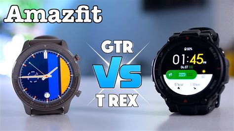 Amazfit T Rex Vs GTR What S The Difference FULL REVIEW 2020 YouTube