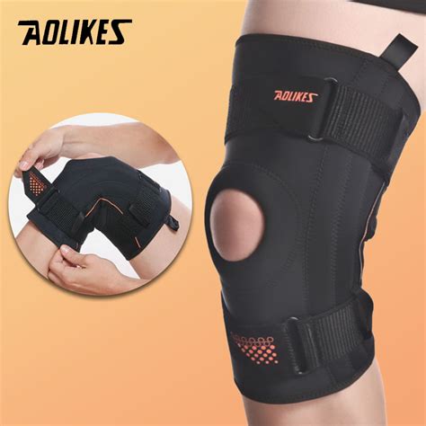 AOLIKES 1Piece Sports Springs Knee Pressuze Support With Elastic