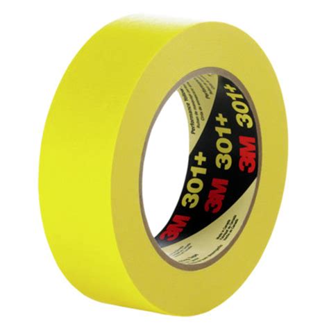 3m 301 Performance Masking Tapes 2 83 In X 60 14 Yd Yellow 12 Ca Aft Fasteners