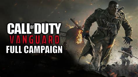 Call Of Duty Vanguard Gameplay Walkthrough Full Campaign Youtube