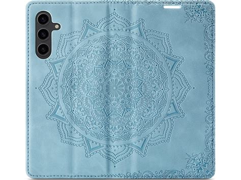 Casemania Mandala Case Aqua Samsung Galaxy A Hoesje