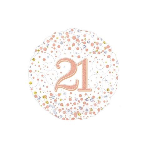 Sparkling Fizz Rose Gold Foil Balloon Cm Party Shop