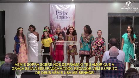 Culto De Louvor E Adora O A Deus Primeira Igreja Batista Arthur