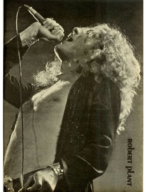 Percy Robert Plant Zeppelin Led Zeppelin