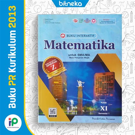 Jual Buku PR Interaktif Matematika Wajib SMA MA Kelas 11 Semester 1