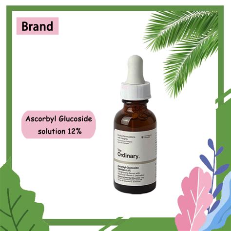 The Ordinary Ascorbyl Glucoside Solution Ml Lazada Ph