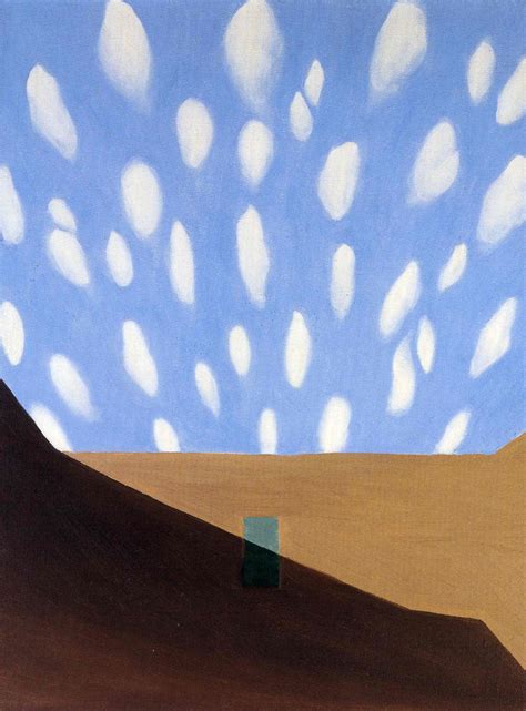 In the Patio VIII, 1950 - Georgia O'Keeffe - WikiArt.org