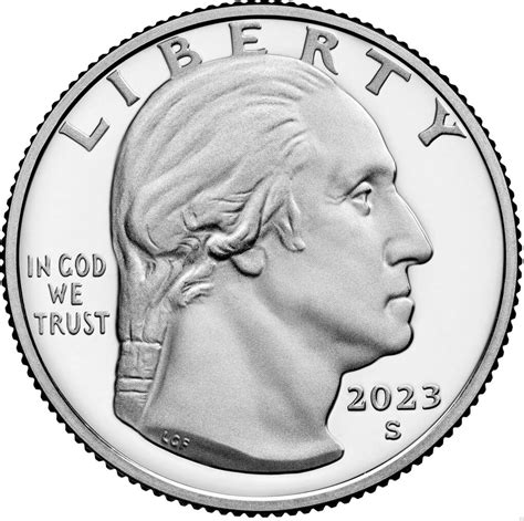 George Washington Dollar Coin In God We Trust