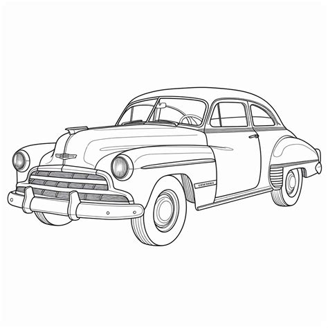 Desenho 11 De Carro Chevrolet Para Colorir