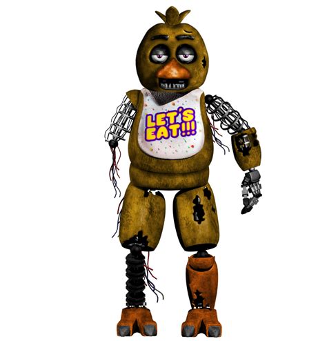 Withered Classic Chica By Vra2009 On Deviantart