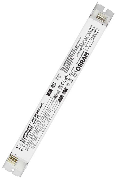 QTP OPTIMAL 2x18 40 Osram Osram 40 W Electronic Fluorescent Lighting