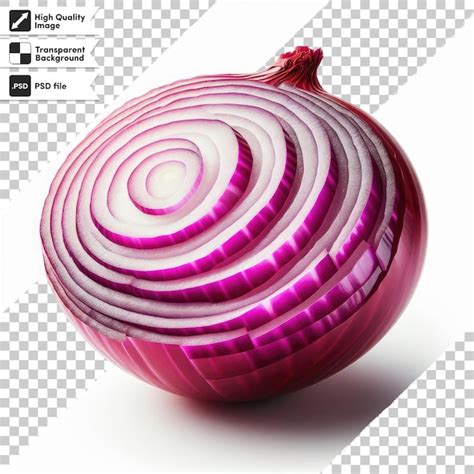 Premium Psd Psd Onion Isolated On Transparent Background