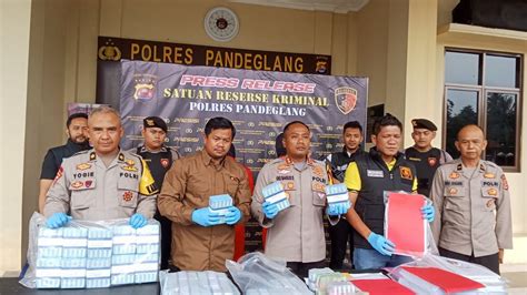 Polres Pandeglang Tetapkan Tersangka Kasus Dugaan Kredit Fiktif Bjb