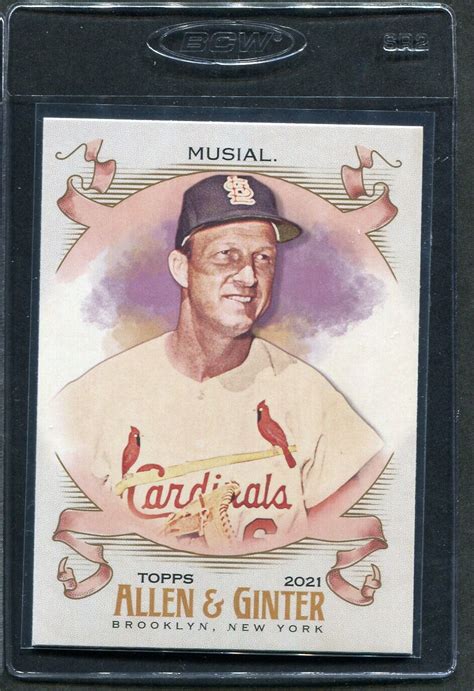 Topps Allen Ginter Stan Musial Cardinals Ebay