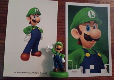 Super Mario Monopoly Gamer Luigi Power Pack Figure With Card And