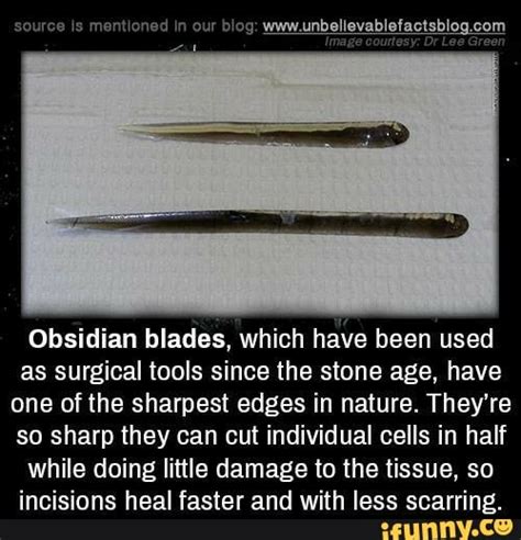 Source Is Mentioned In Our Blog Obsidian Blades Which Have Been Used