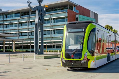 Australia's first 30-metre-long trackless tram set to launch