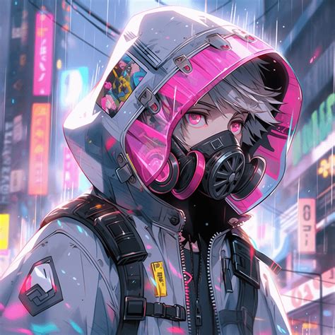 Futuristic anime characters. : r/midjourney