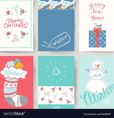 Greeting cards Royalty Free Vector Image - VectorStock