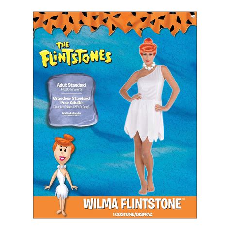 Partycity Adult Wilma Flintstone Costume The Flintstones Hamilton Place