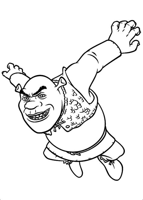 Shrek 23 coloring page