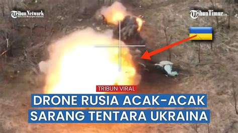 Pasukan Putin Terbangkan Drone FPV Sisir Habis Ruang Galian Militer