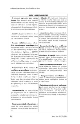 Importancia De Las Tics En La Educacion Basica Regular PDF