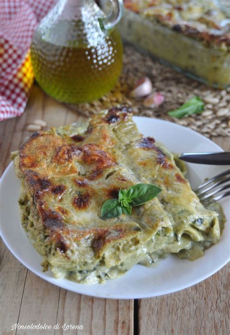 LASAGNE AL PESTO Di Basilico E Pinoli Ricetta Facile E Ricca Di Gusto