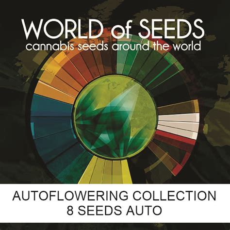 Autoflowering Collection 8 Seed Pack Auto Cannabis Seed Bank South