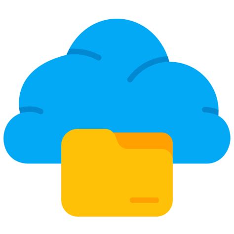 Carpeta De La Nube Iconos Gratis De Tecnolog A